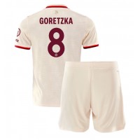 Bayern Munich Leon Goretzka #8 3rd trikot Kinder 2024-25 Kurzarm (+ Kurze Hosen)